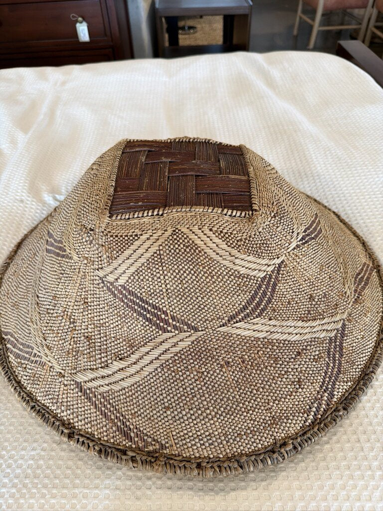 African Tonga Binga Basket- 23X23X7.5