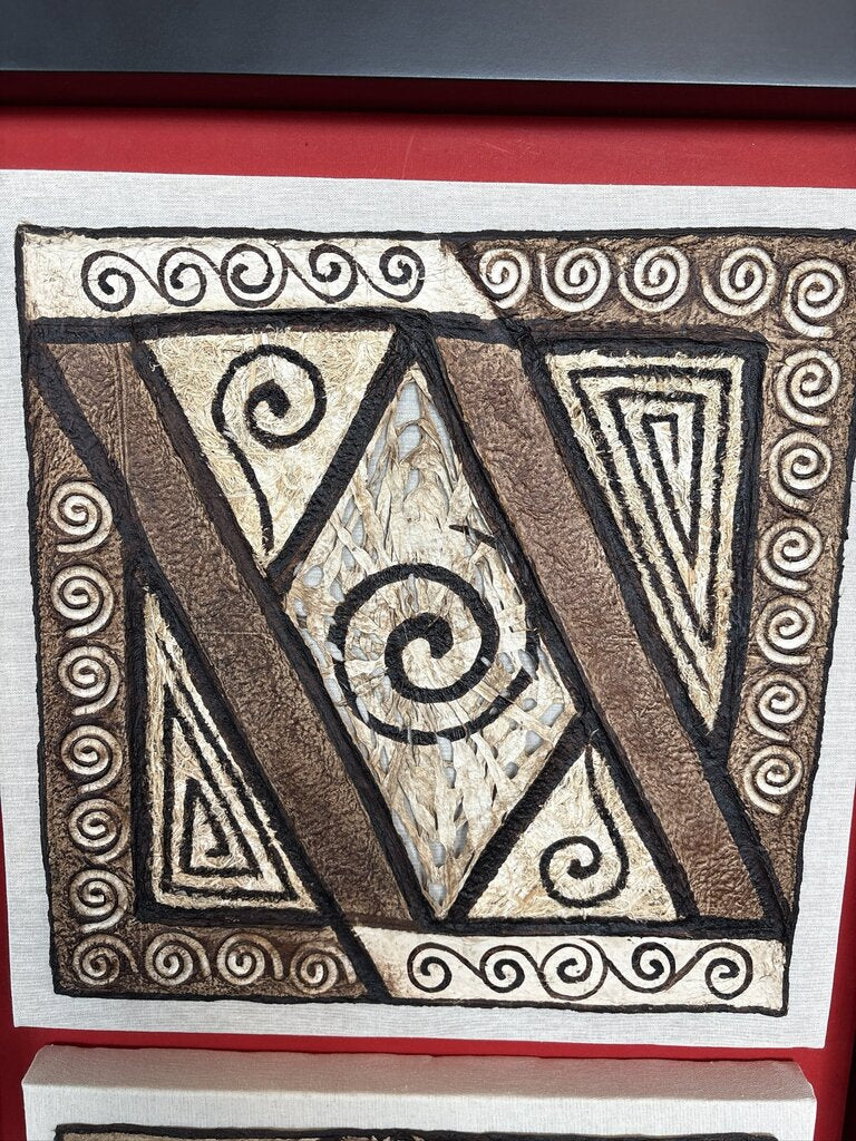 Original Framed SW Paper Art W/ Lights- 67X3X29