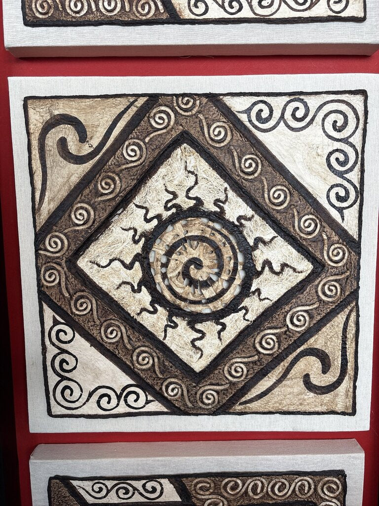 Original Framed SW Paper Art W/ Lights- 67X3X29