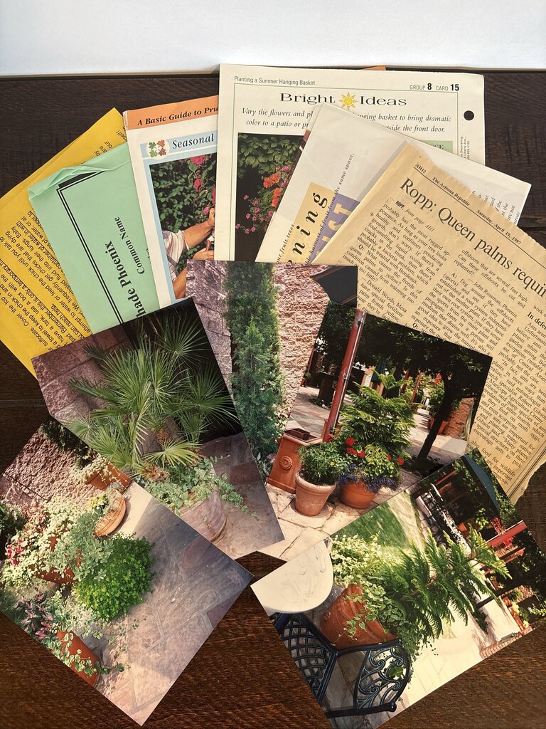 Container Gardening Hardcover Book