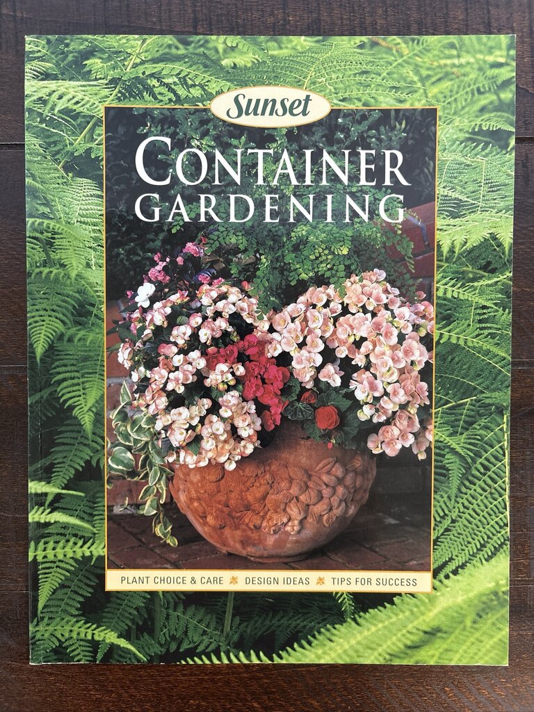Containing Gardening Book