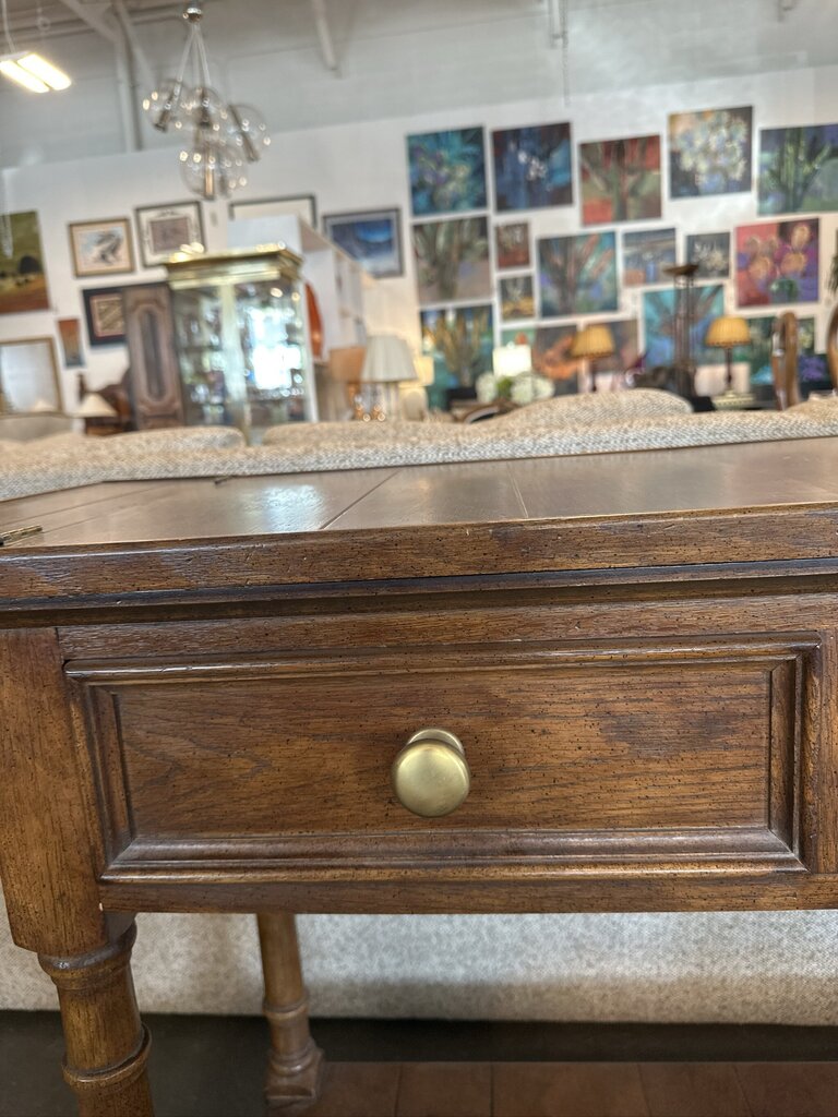 Vintage Century Furniture Oak Flip-Top Server- 46X18X32H