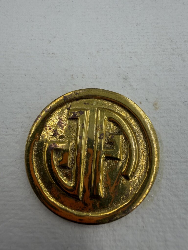 Jonathan Adler Brass Pig Ring Bowl- 3.25X2.5X1.25
