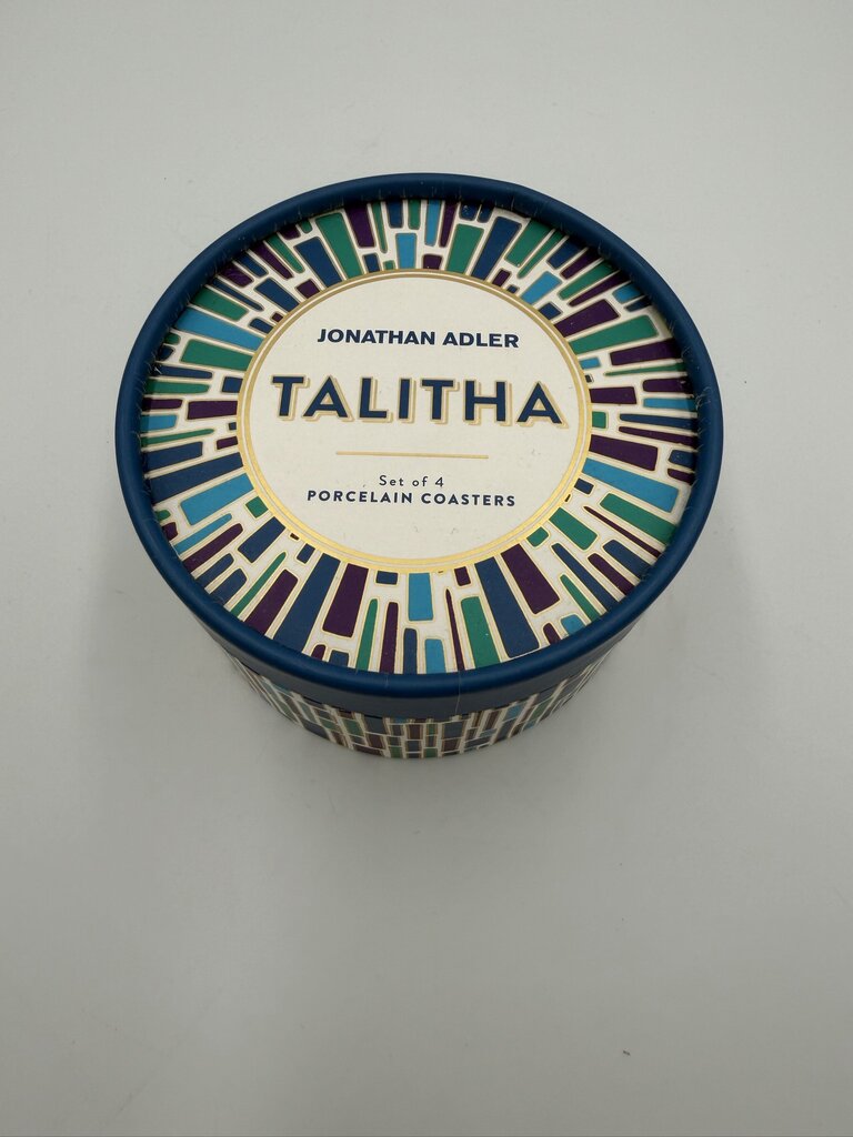 Jonathan Adler Talitha Porcelain Coasters