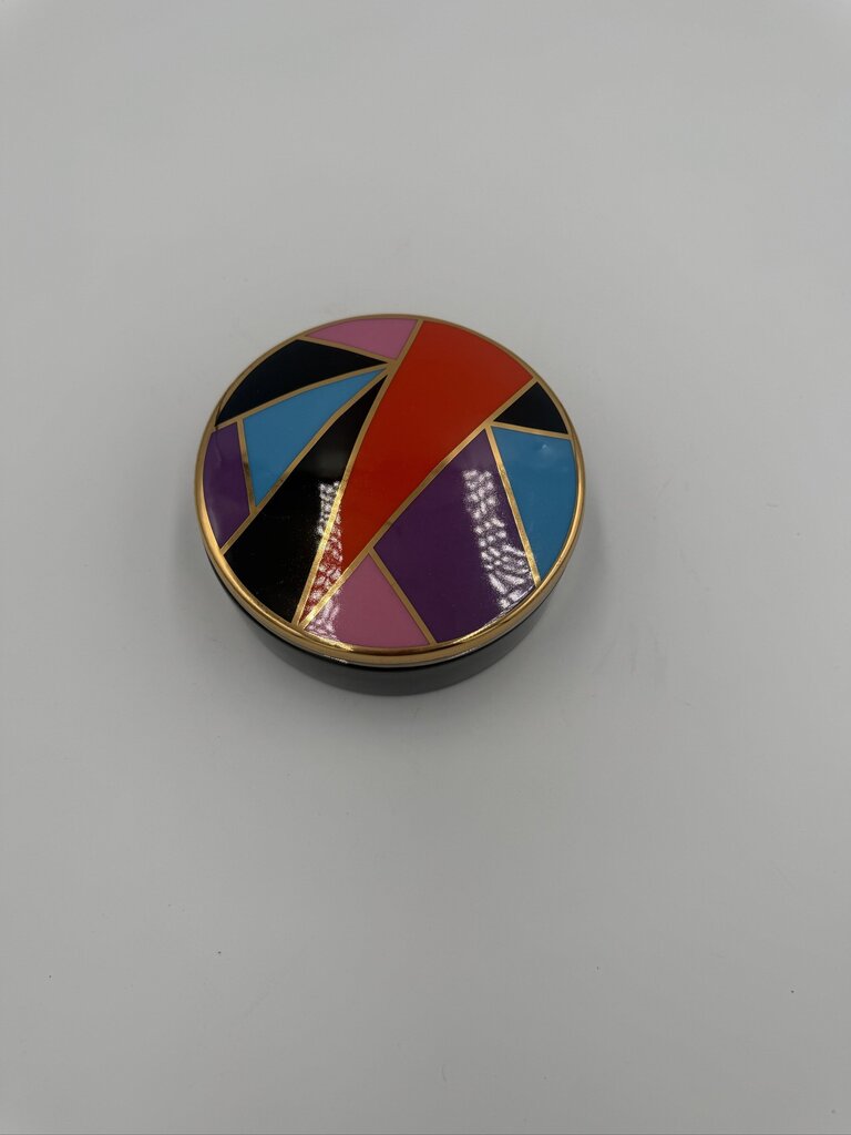 Jonathan Adler Harlequin Box W/ Lid- 5X5X2.5