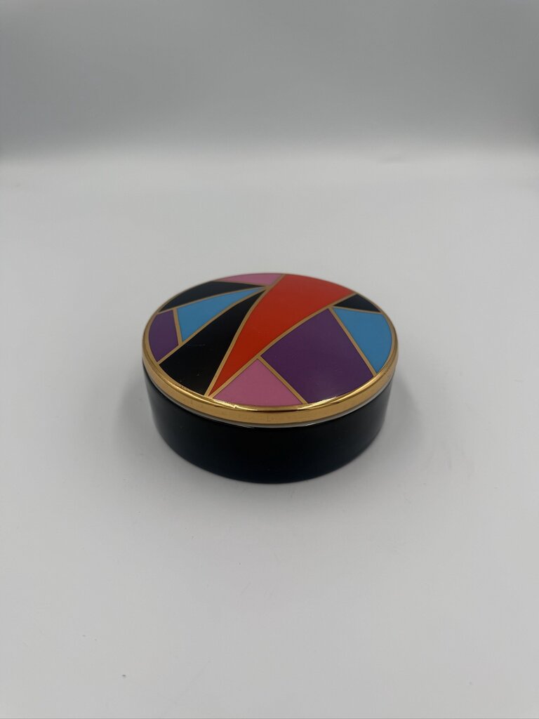 Jonathan Adler Harlequin Box W/ Lid- 5X5X2.5