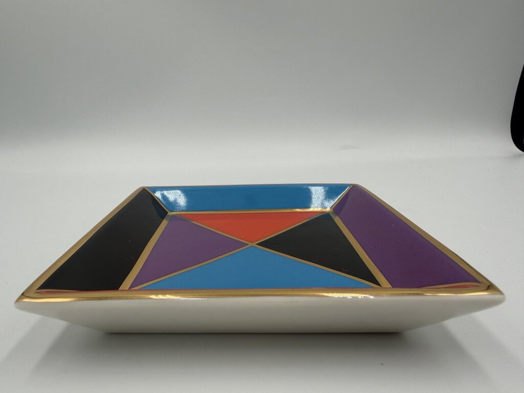 Jonathan Adler Harlequin Square Trey- 5X5X2H