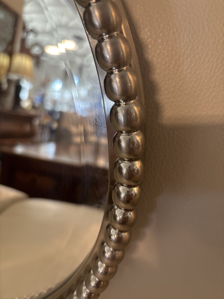 Uttermost Sherise Brushed Nickel Oval Mirror - 22X32