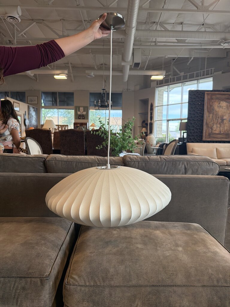 Herman Miller Nelson Saucer Bubble Pendant- 25X25X10