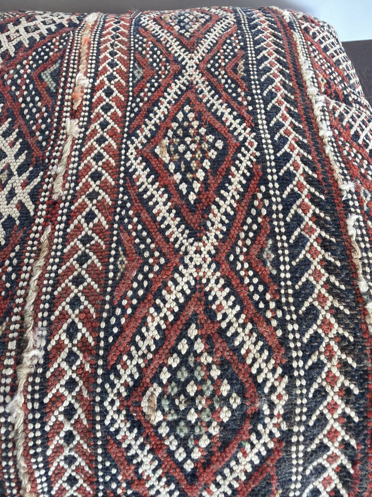 Vintage Kilim Lumbar Pillow- 28X14