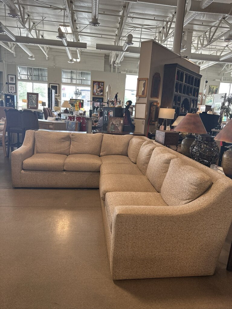 Rene Cazares Upholstered L Sectional- 128X92X33