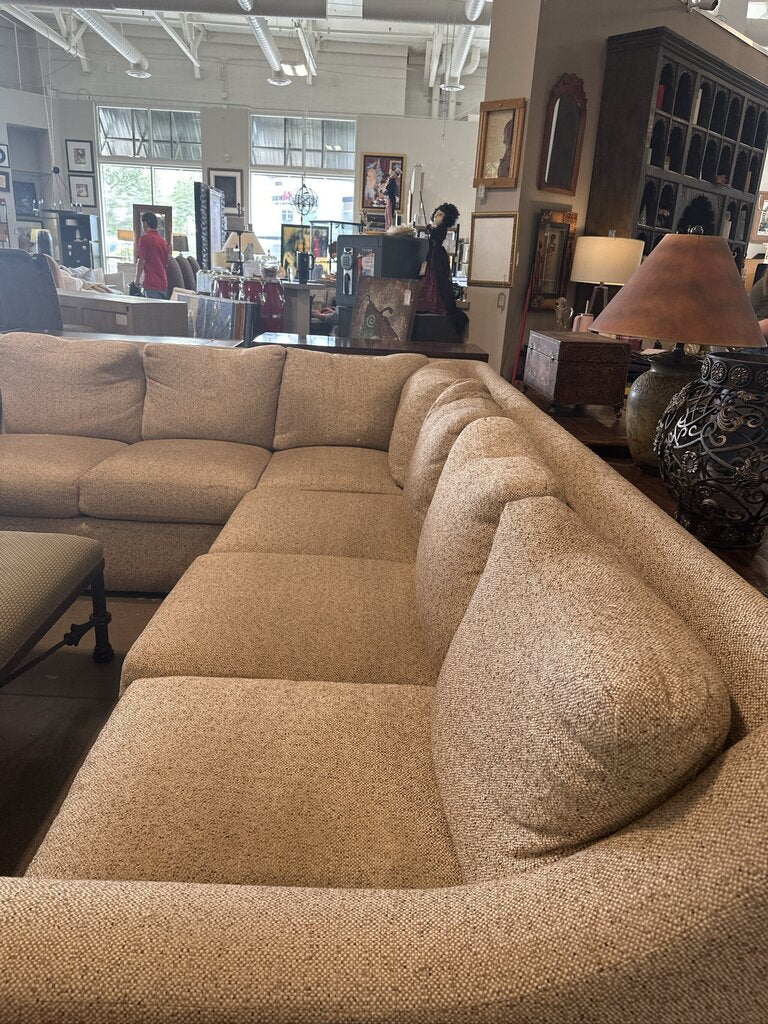 Rene Cazares Upholstered L Sectional- 128X92X33