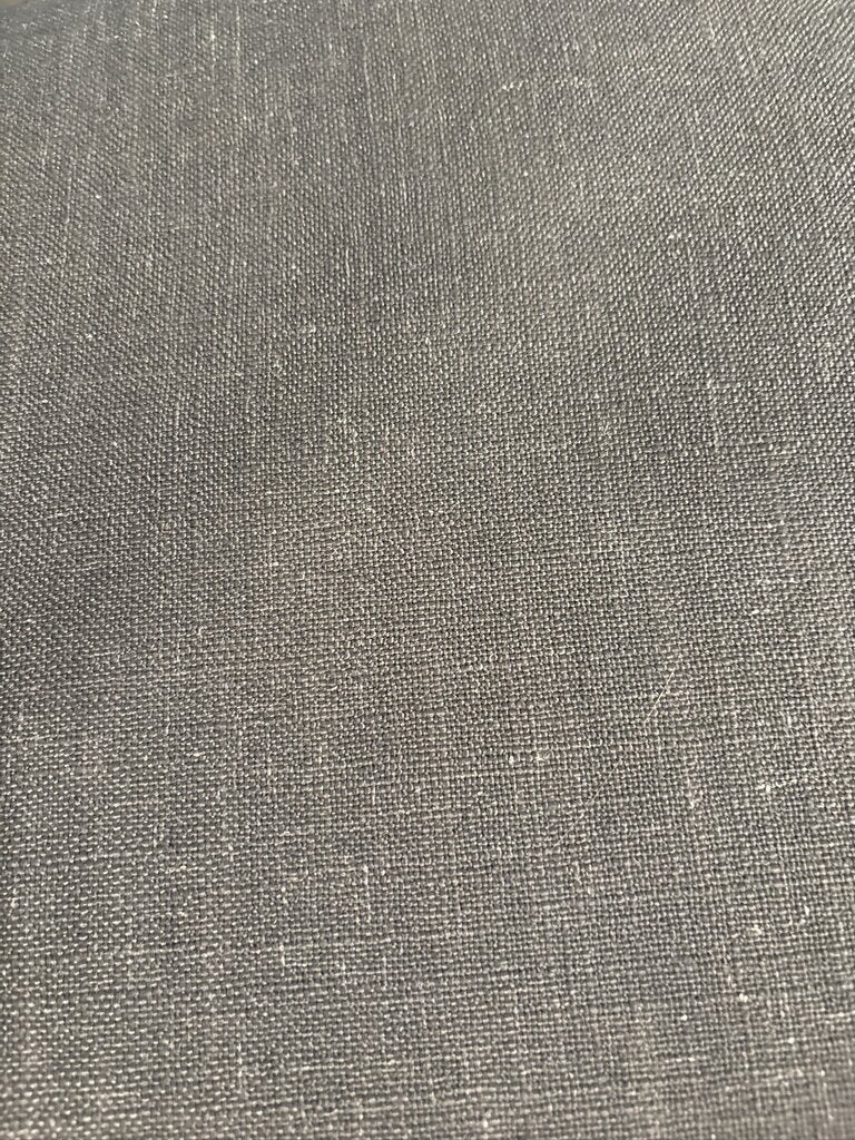 World Market Paige Wood & Grey Fabric Chairs- Set of 6-18.5X20X40.5
