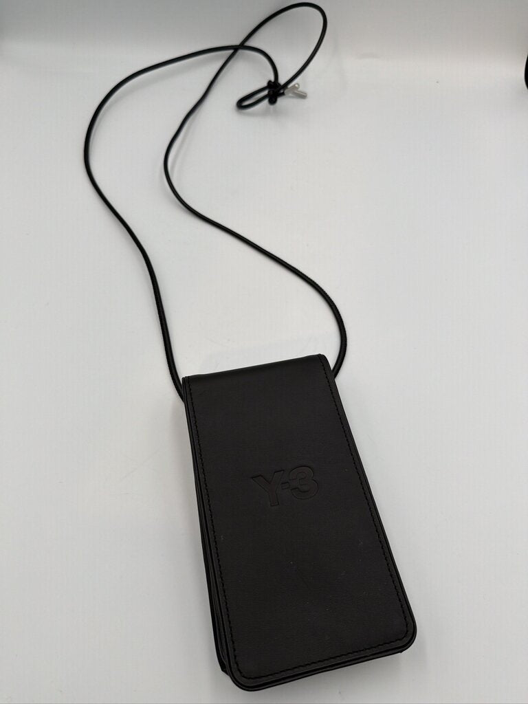Y-3 Yohji Yamamoto Cow Leather Phone Pouch