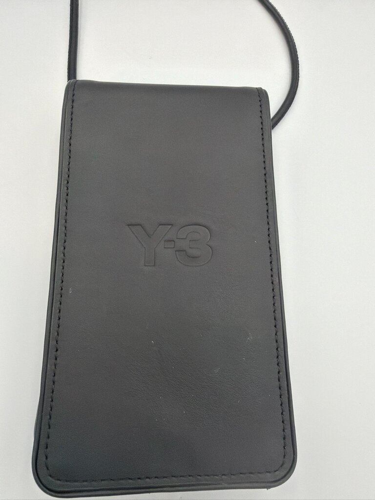 Y-3 Yohji Yamamoto Cow Leather Phone Pouch