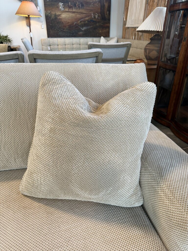 Century Furniture Cream 3 Seat Sofa- 133X64X37