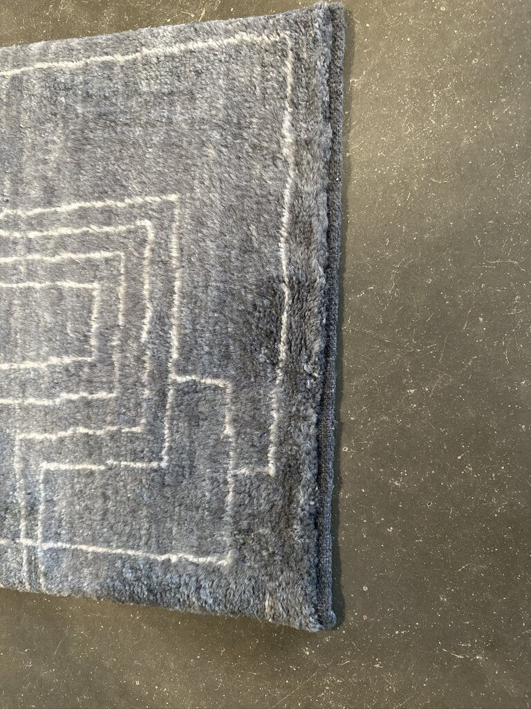 Feizy Agape Modern Abstract Gray Area Rug - 2"X3"