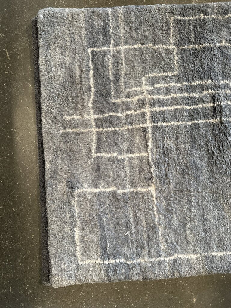 Feizy Agape Modern Abstract Gray Area Rug - 2"X3"