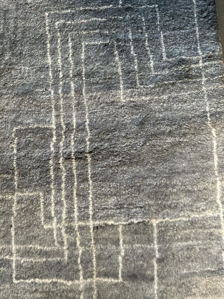 Feizy Agape Modern Abstract Gray Area Rug - 2"X3"