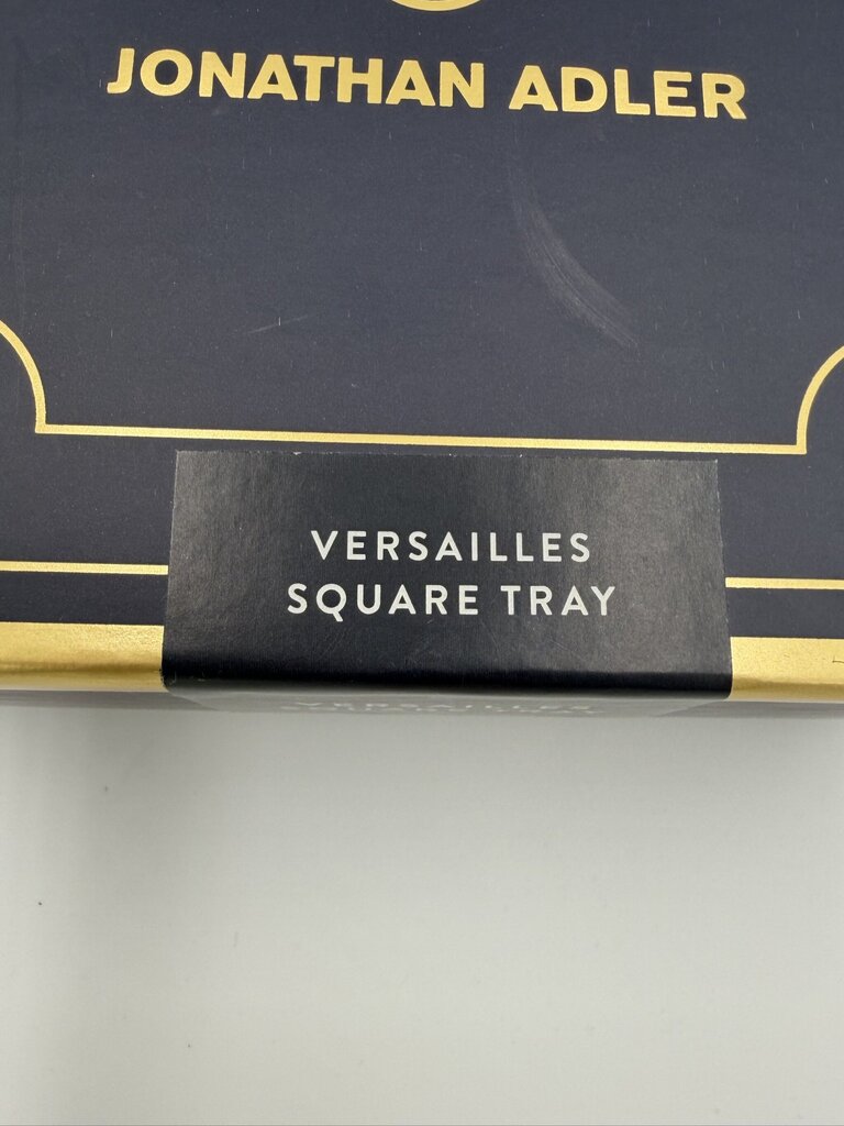 Jonathan Adler Versailles Square Tray- 5X5X2