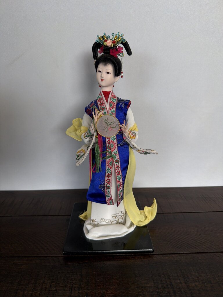 Vintage Chinese Doll W/ Box- 5X5X12