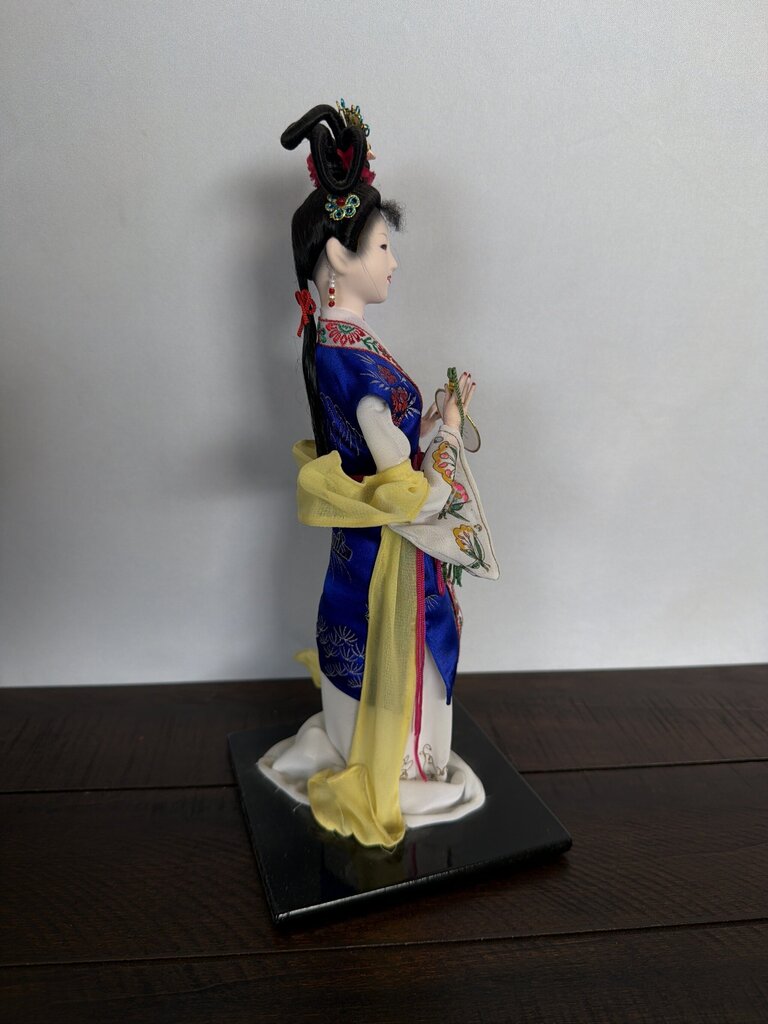 Vintage Chinese Doll W/ Box- 5X5X12