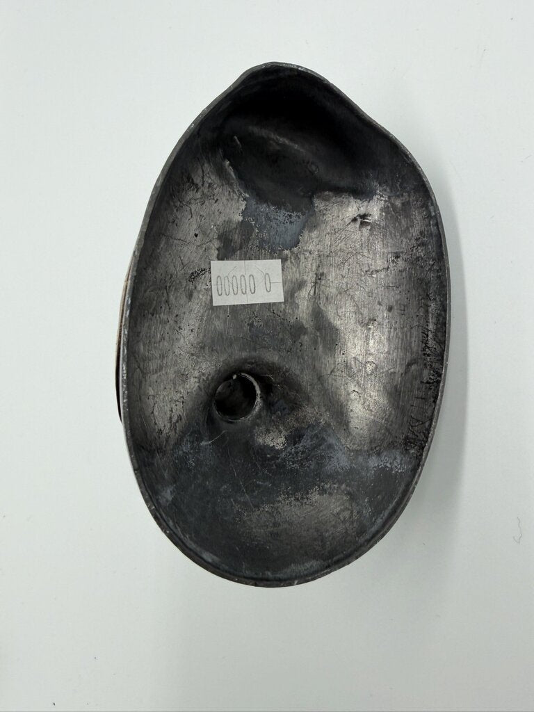 Vintage Pewter & Brass Duck- 3X5X3