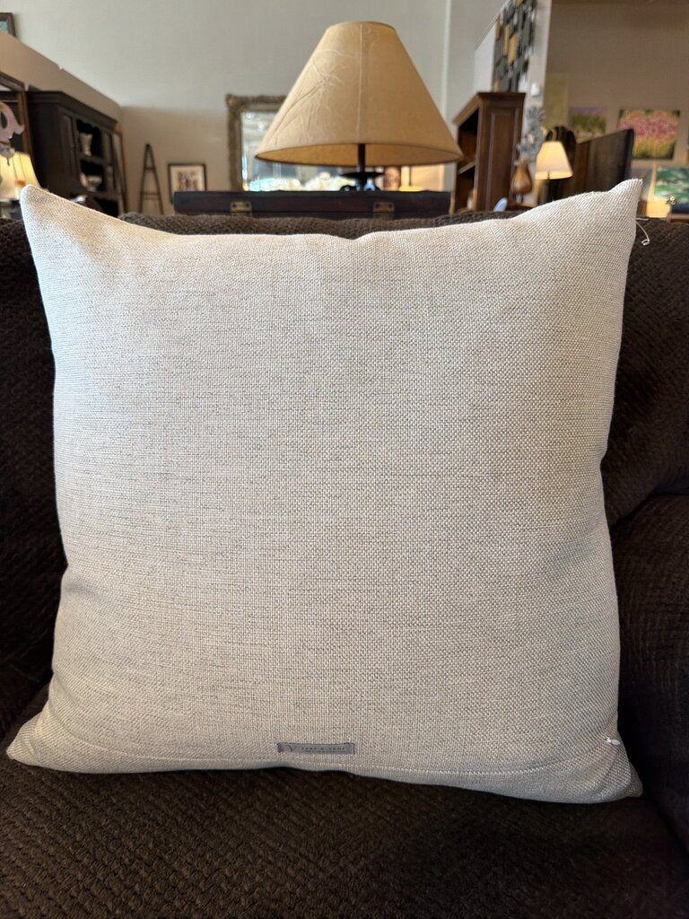 V Rugs & Home Cream Textured Pillow | - 23X23