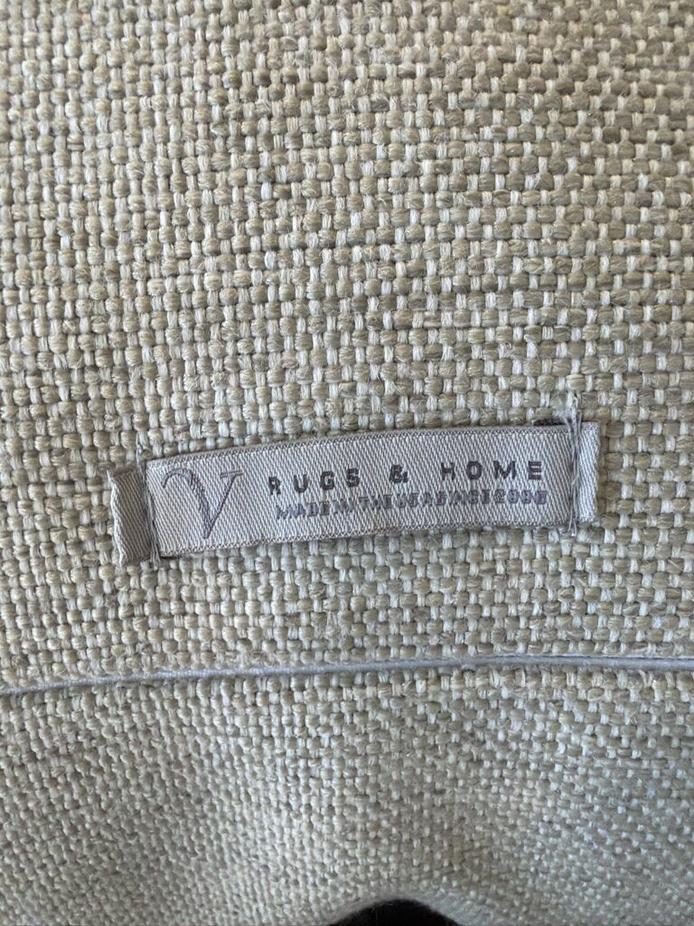 V Rugs & Home Cream Textured Pillow | - 23X23