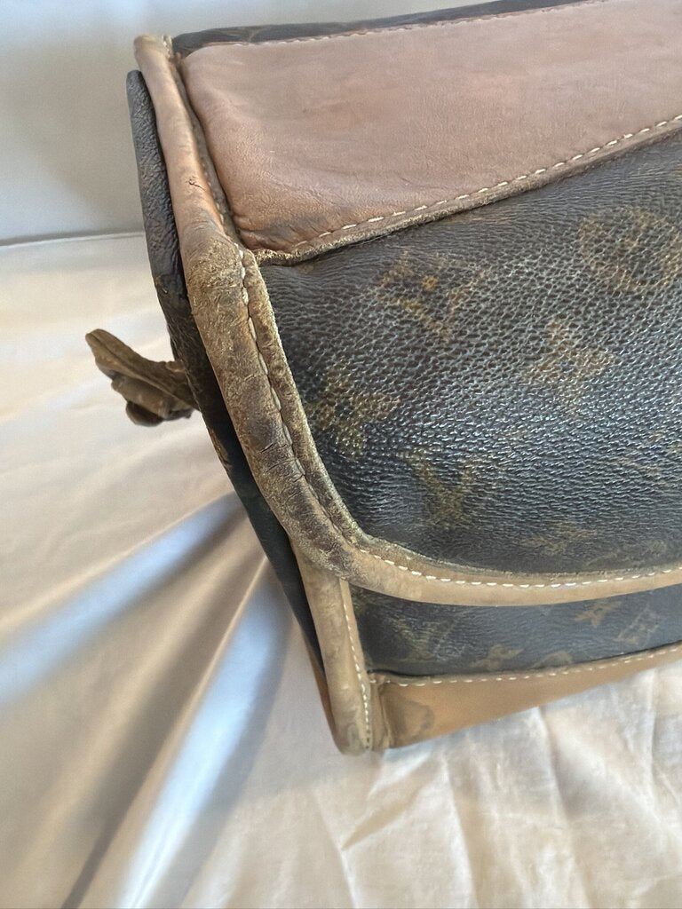 Vintage Louis Vuitton French Company Monogram Cosmetic Vanity Train Case