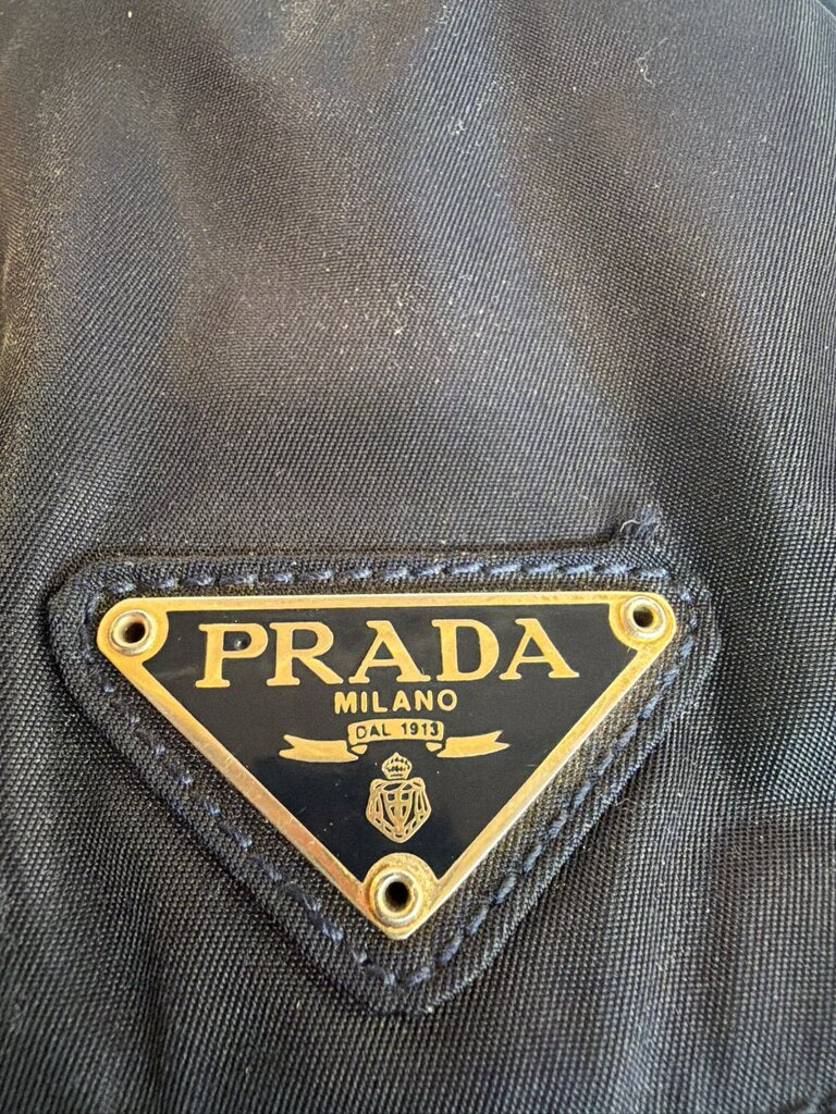 Prada Tessuto Nylon Vela Chain Backpack