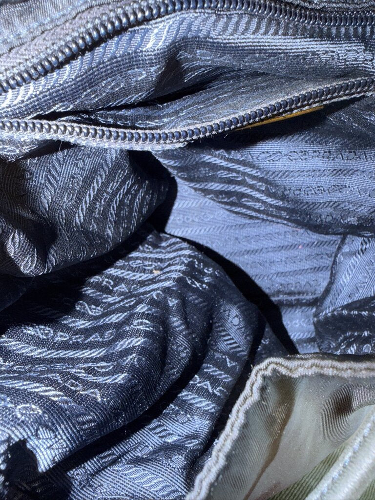 Prada Tessuto Nylon Vela Chain Backpack