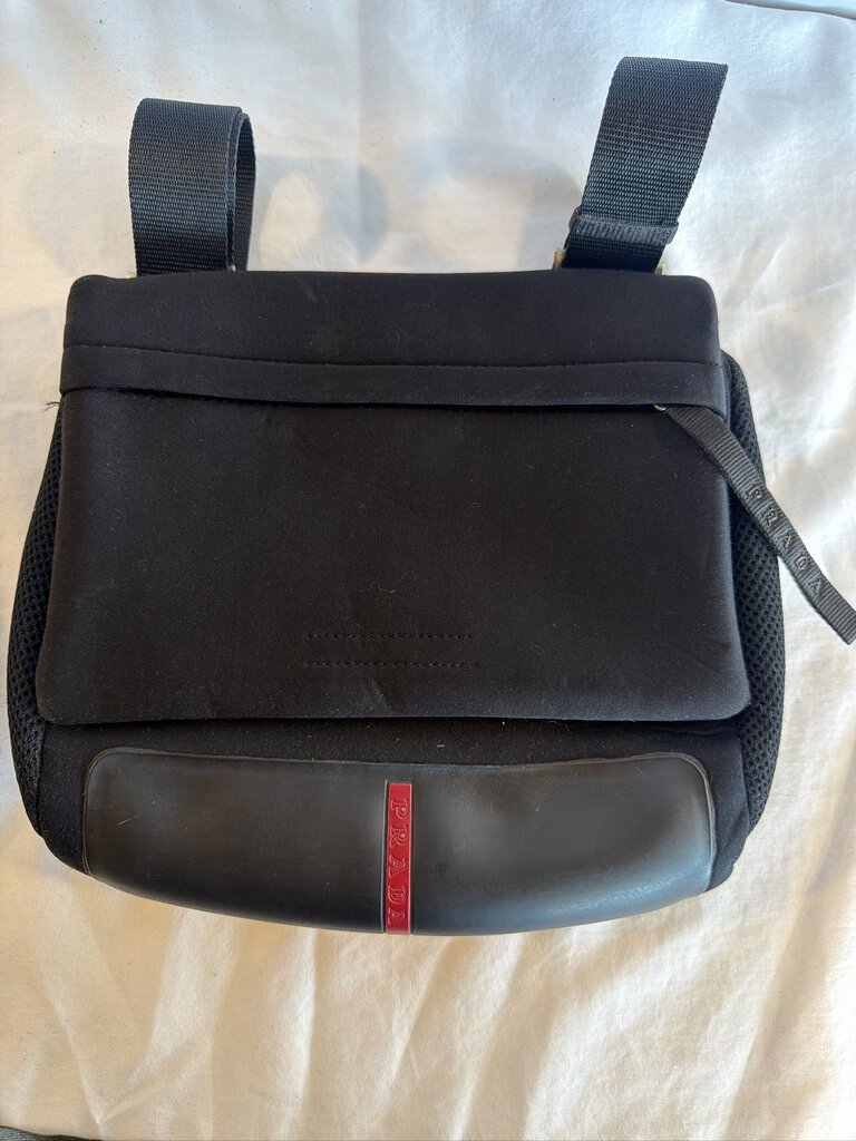 Prada Sport (Linea Rossa) Neoprene Transformer Messenger Bag