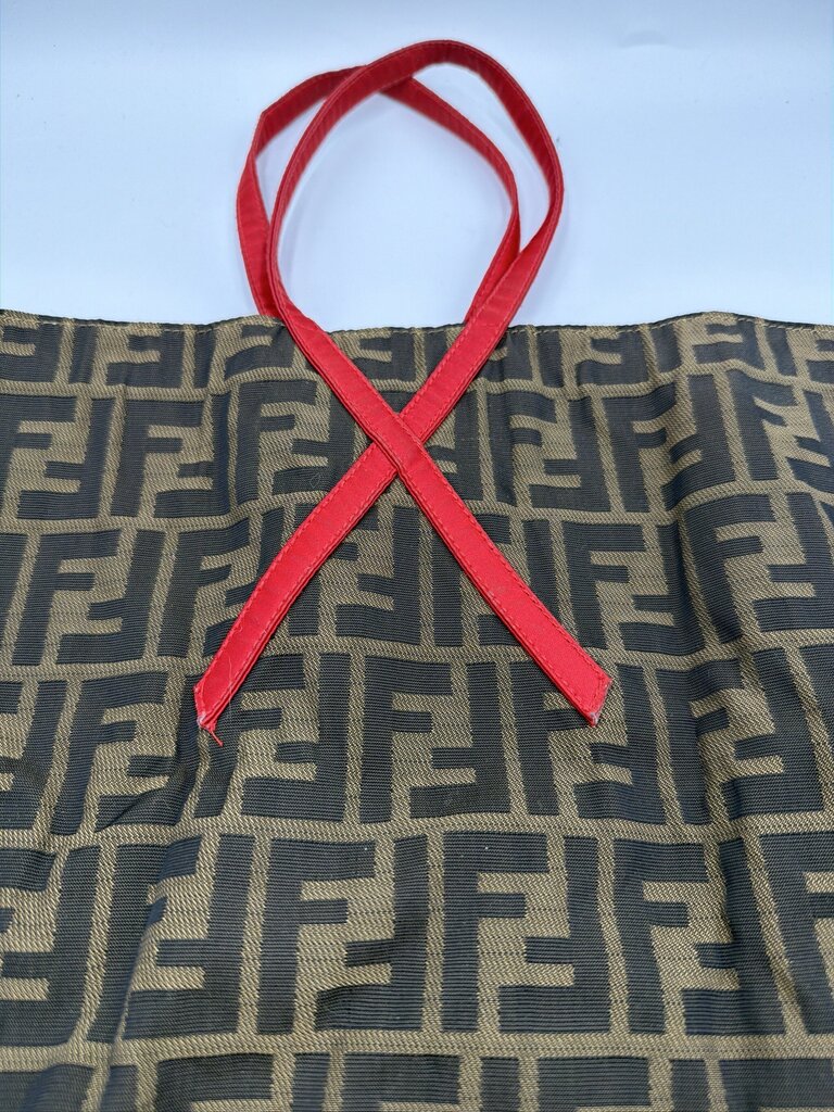 Fendi Zucca FF Jacquard Shopper Tote Bag