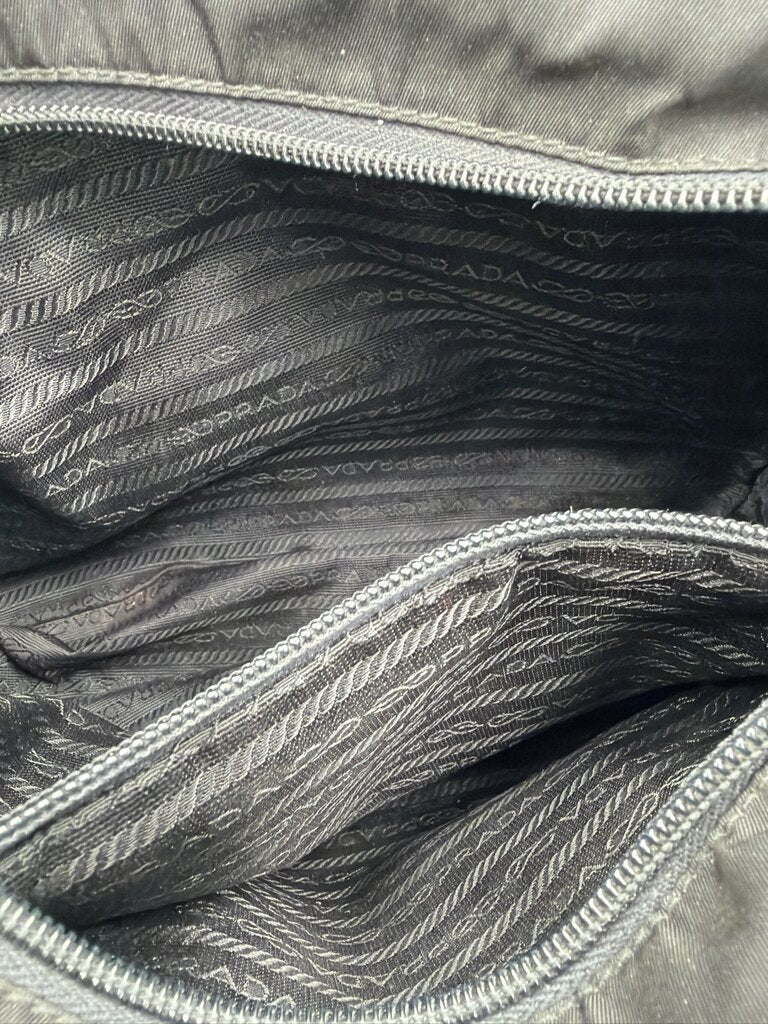 Prada Tessuto Nylon Chain Shoulder Bag
