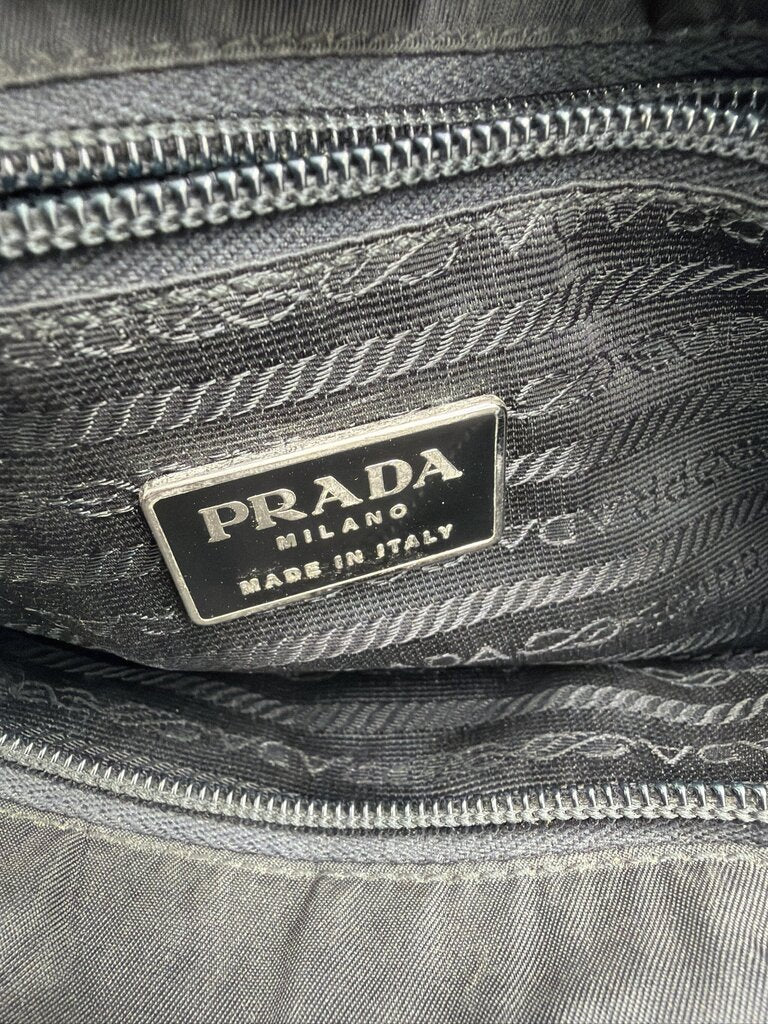 Prada Tessuto Nylon Chain Shoulder Bag