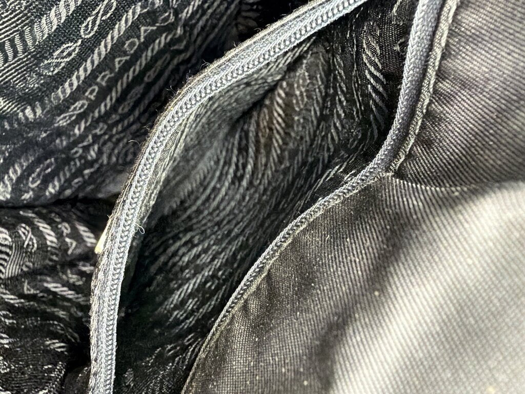 Prada Crocodile-Embossed (St. Cocco) Flap/Lock Bag