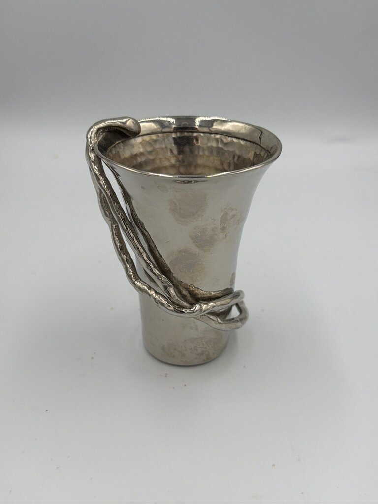 Michael Aram 'Wisteria' Collection Hammered Nickel Vase- 3X3X4