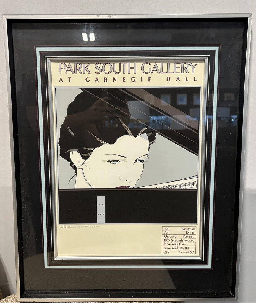 Park South Gallery at Carnegie Hall by Patrick Nagel - 20.5X26H