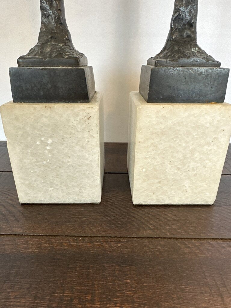 Global Views Statues Man & Woman - 3X3X21