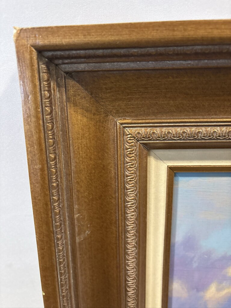 Below The Chisos Framed Art By James Ralph Johnson- 29X2X25