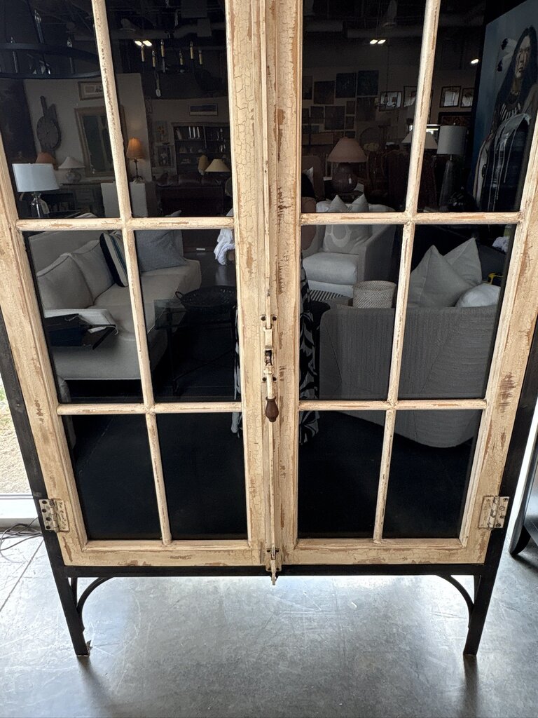 Restoration Hardware French Conservatory Cabinet - 48X21X94H