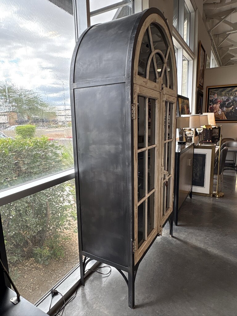 Restoration Hardware French Conservatory Cabinet - 48X21X94H