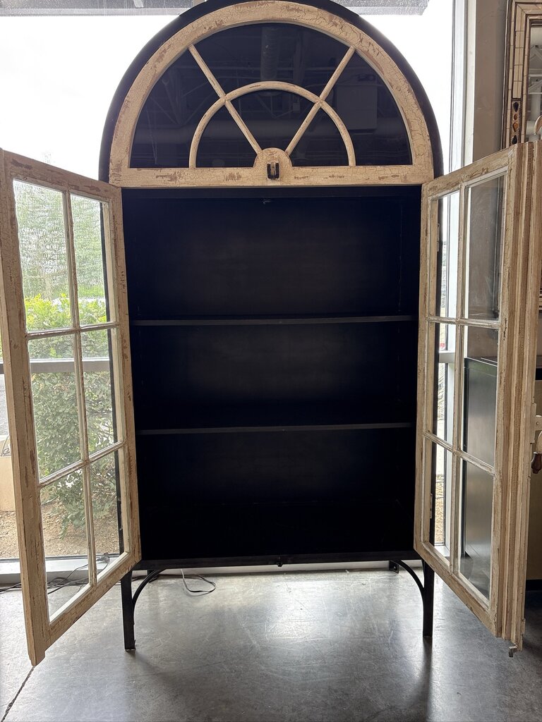Restoration Hardware French Conservatory Cabinet - 48X21X94H