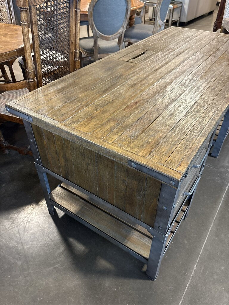 Artisan Revival Executive Desk - 66X30X30.5H