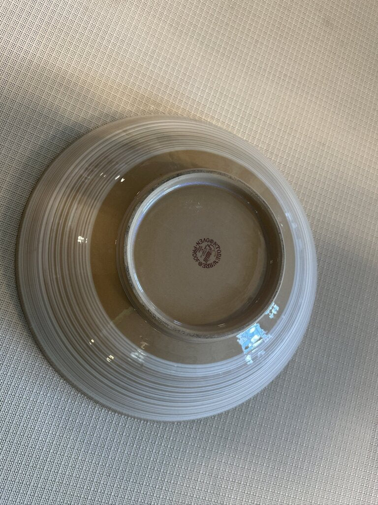 Howa Kasuga Japan Stoneware Bamboo Bowl- 12X12X4