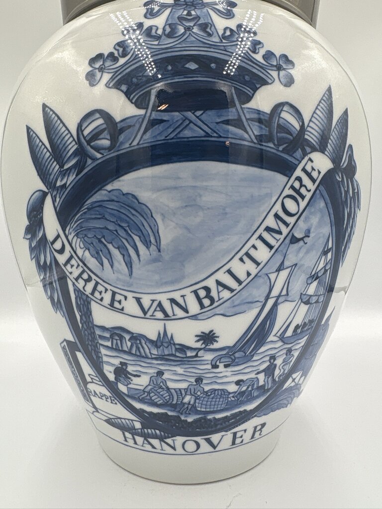 Authentic Models Van Baltimore Dutch Tobacco Jar - 8X8X14H