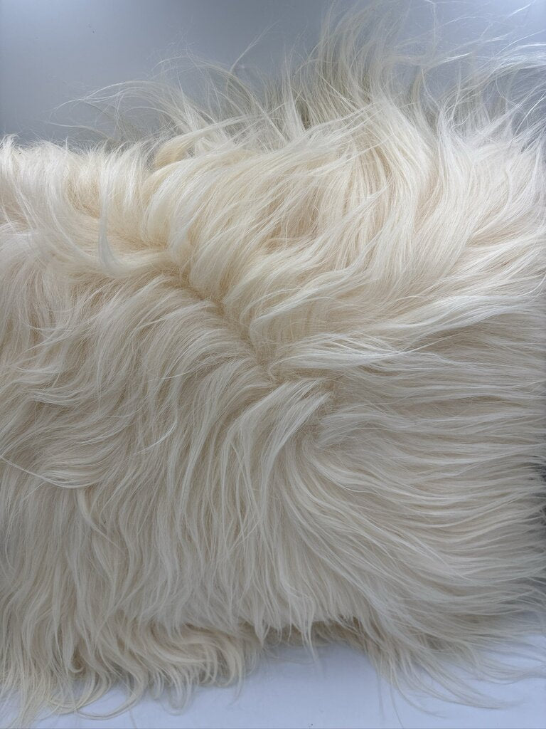 CB2 Icelandic Sheepskin Pillow || - 16X16H