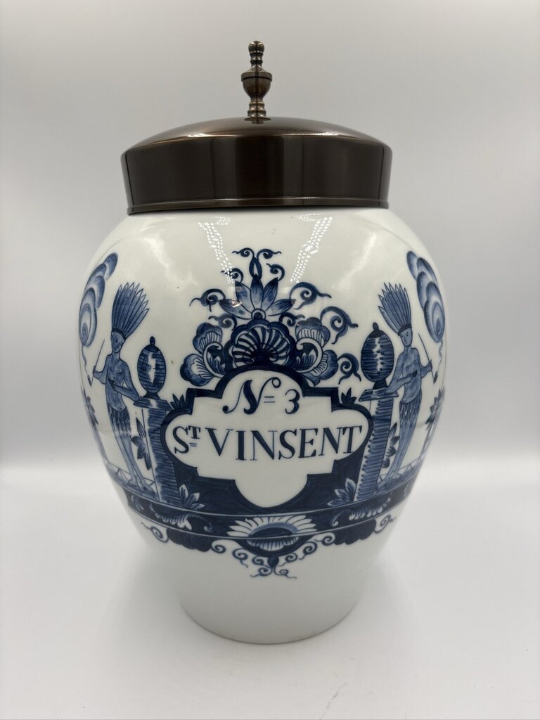 Authentic Models St. Vincent Dutch Tobacco Jar - 8X8X14H
