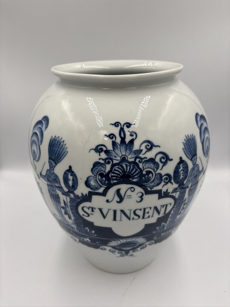 Authentic Models St. Vincent Dutch Tobacco Jar - 8X8X14H